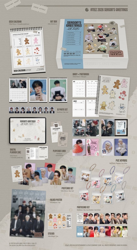 ATEEZ 2026 SEASON'S GREETINGS : ATEEZ | HMV&BOOKS online