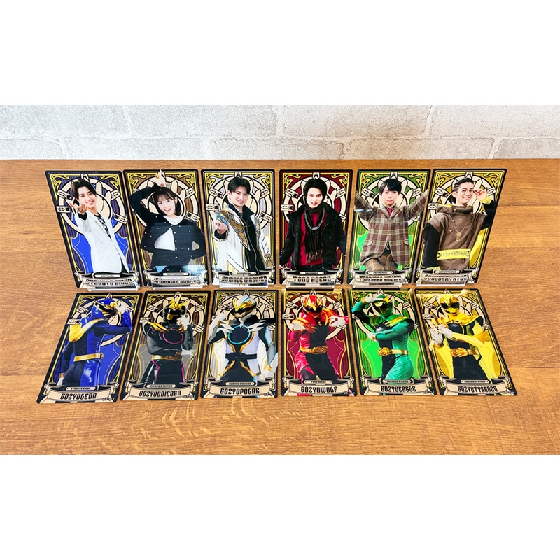 コンプリートセット　クオン ゴジュウジャー　アクリルバナーカード　vol.2 アクリルバナーカード 爆上戦隊ブンブンジャー : BOX（全12種セット） アクリルスタンド