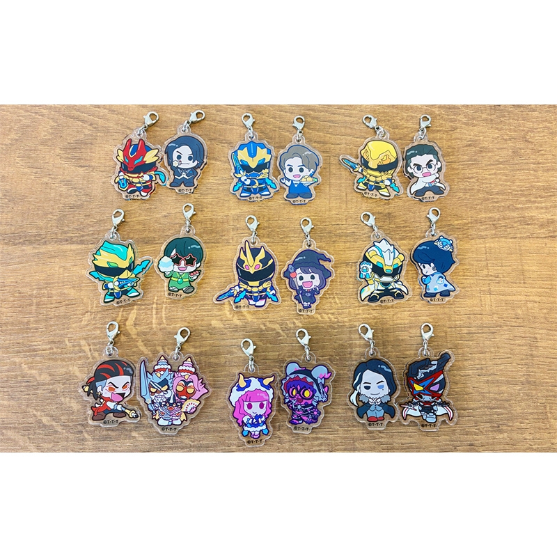 ナンバーワン戦隊ゴジュウジャー アクリルチャーム2個セット【全9種の