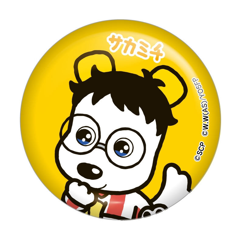 トレーディング缶バッジ【タマ＆フレンズ×弱虫ペダル】（全6種のうち