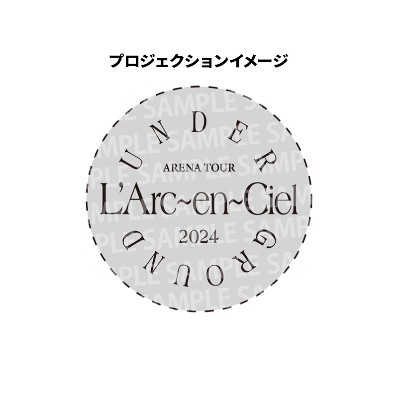 プロジェクターキーホルダー《Black（ロゴ）ver.》【ローソングループ