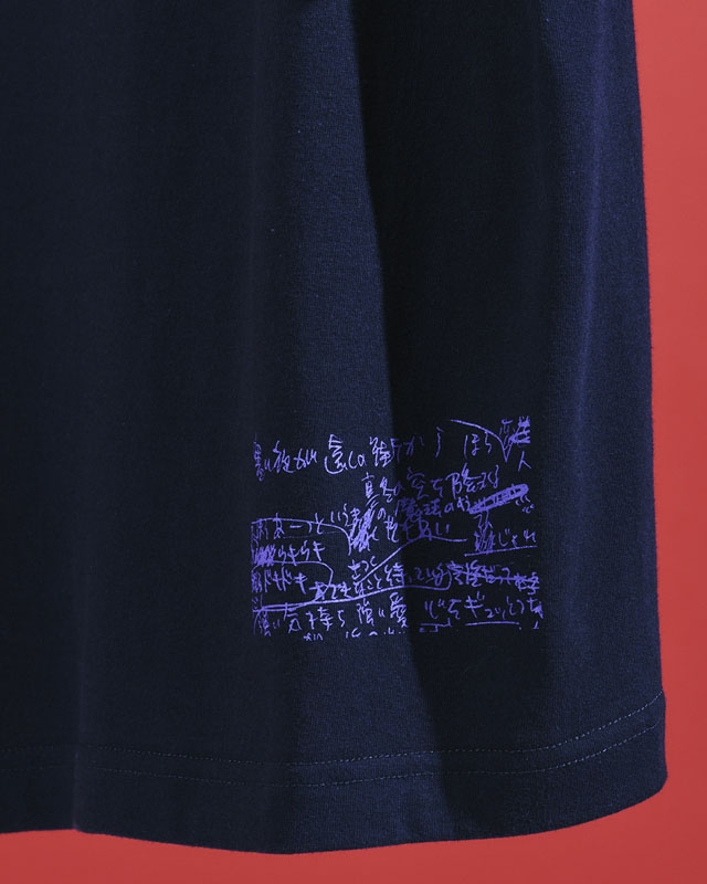 Aidade赤刺繍T ネイビー　XXL 小沢健二　ツアーグッズ Aidade赤刺繍T《ネイビー》Mサイズ : 小沢健二 | HMV&BOOKS online