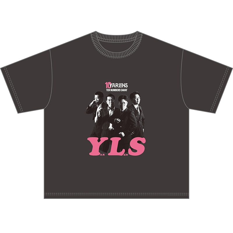 Tシャツ ウォッシュド（黒）Lサイズ / ヤーレンズ単独ライブ2026