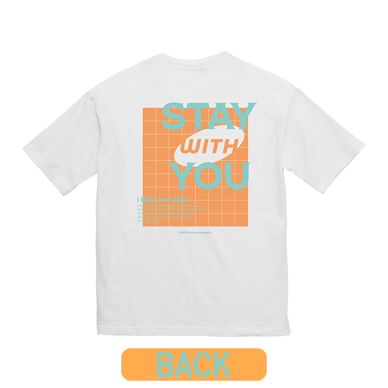 ビッグシルエットTシャツ＜M＞ / i BEST tour 2026 -STAY WITH YOU
