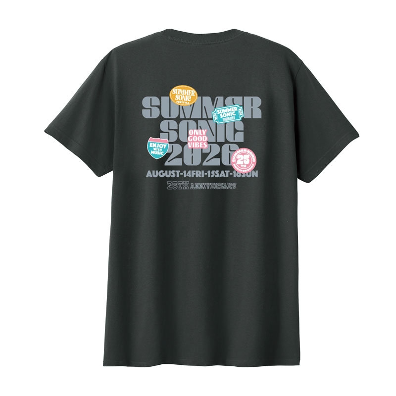 Good Vibes T［スモークブラック］S : SUMMER SONIC | HMV&BOOKS