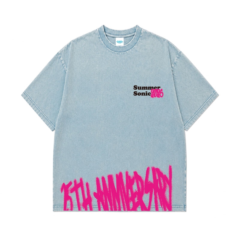 ✨人気✨ SUMMER SONIC ジャージ Tシャツ XL ブルー ビッグシルエットT［ビンテージブルー］L : SUMMER SONIC | HMV&BOOKS