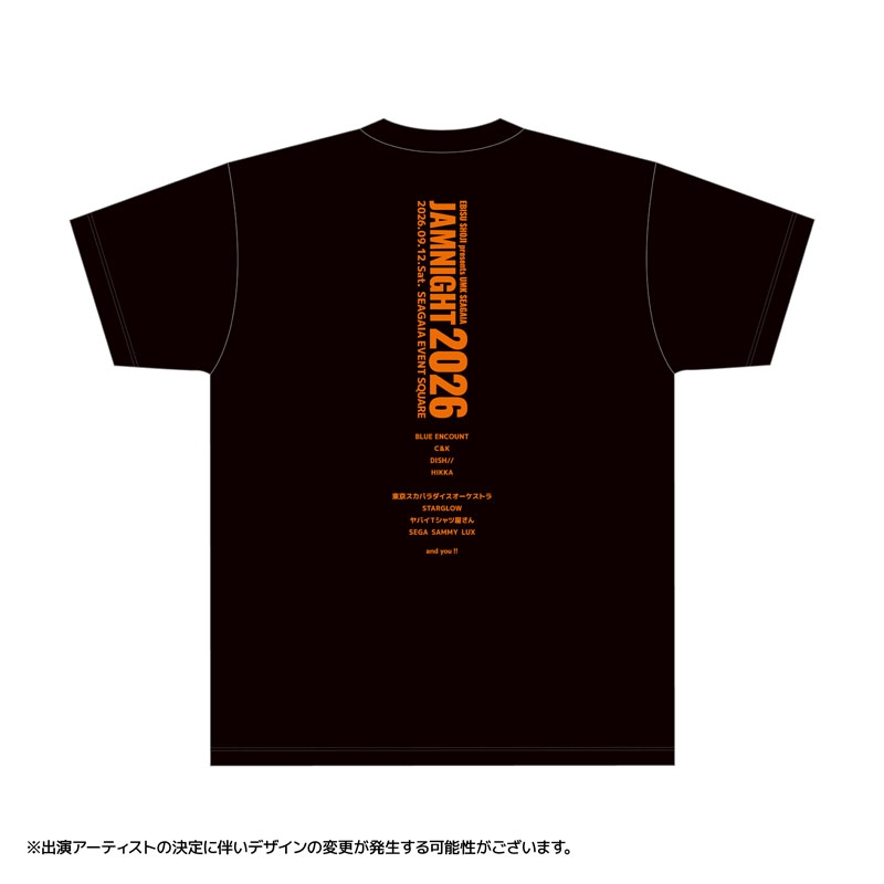 Tシャツ（黒）Mサイズ / JAMNIGHT 2026 : JAM NIGHT 2026 | HMV&BOOKS