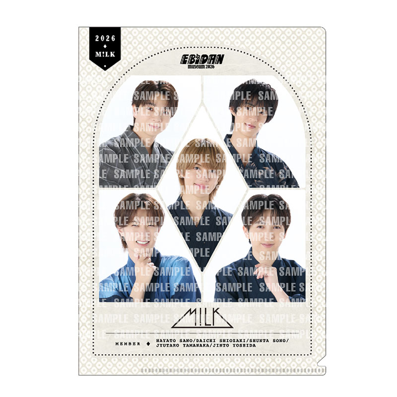 クリアファイル M!LK : EBiDAN | HMV&BOOKS online - JEBD26702