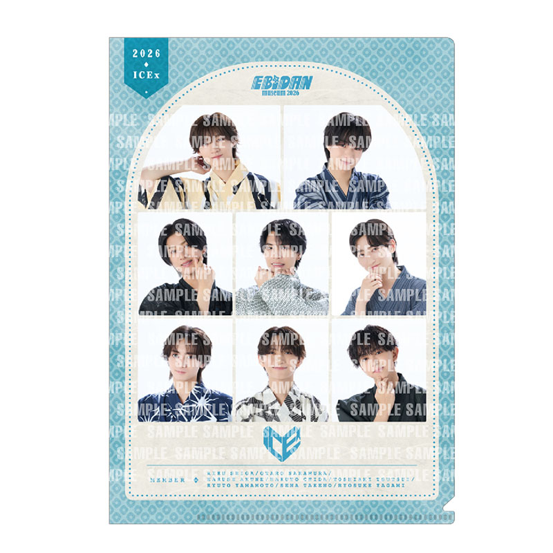 クリアファイル ICEx : EBiDAN | HMV&BOOKS online - JEBD26708
