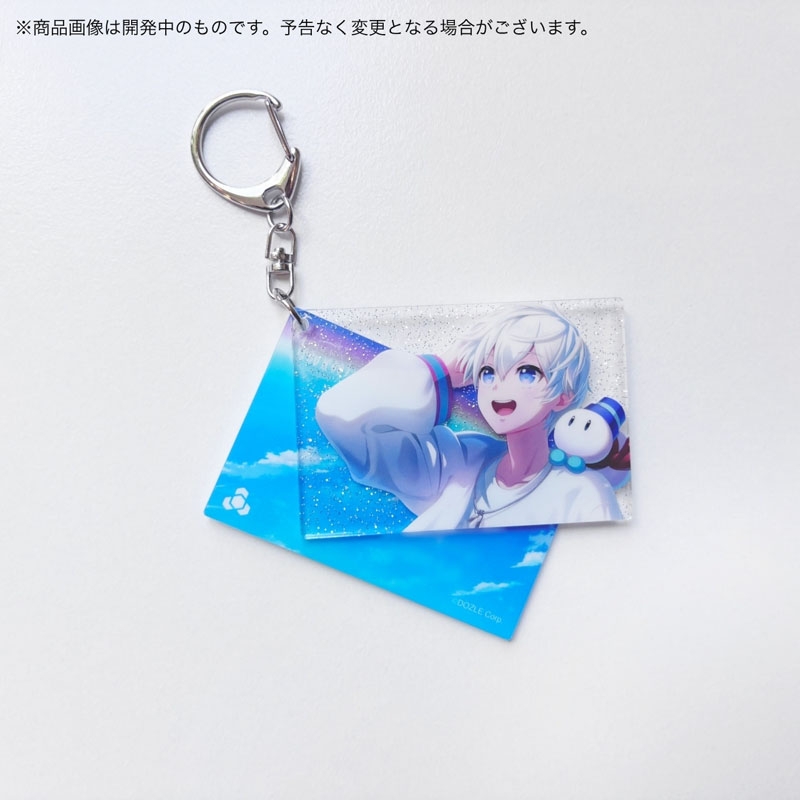 受注販売】おらふくん100万人記念 スライドアクリルキーホルダー