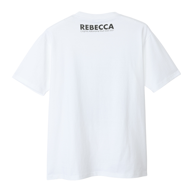 ビンテージロゴTシャツ 【XLサイズ】 WHITE : REBECCA（レベッカ