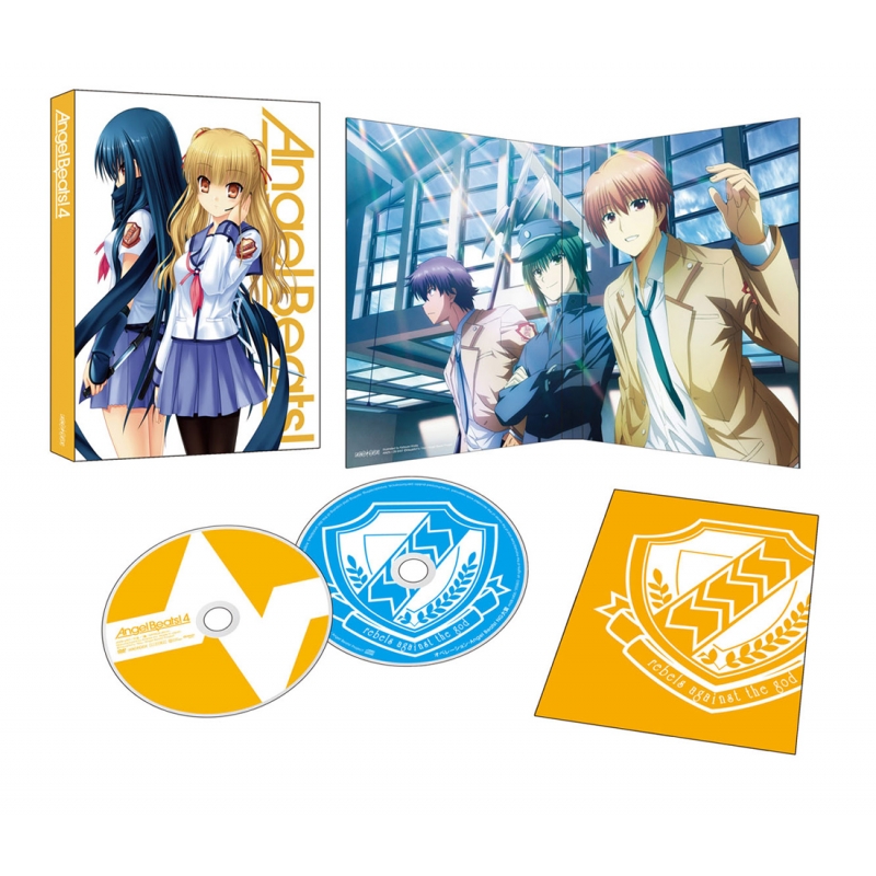 人気絶頂 Angel Beats Blu-ray Box 完全生産限定版 4枚組