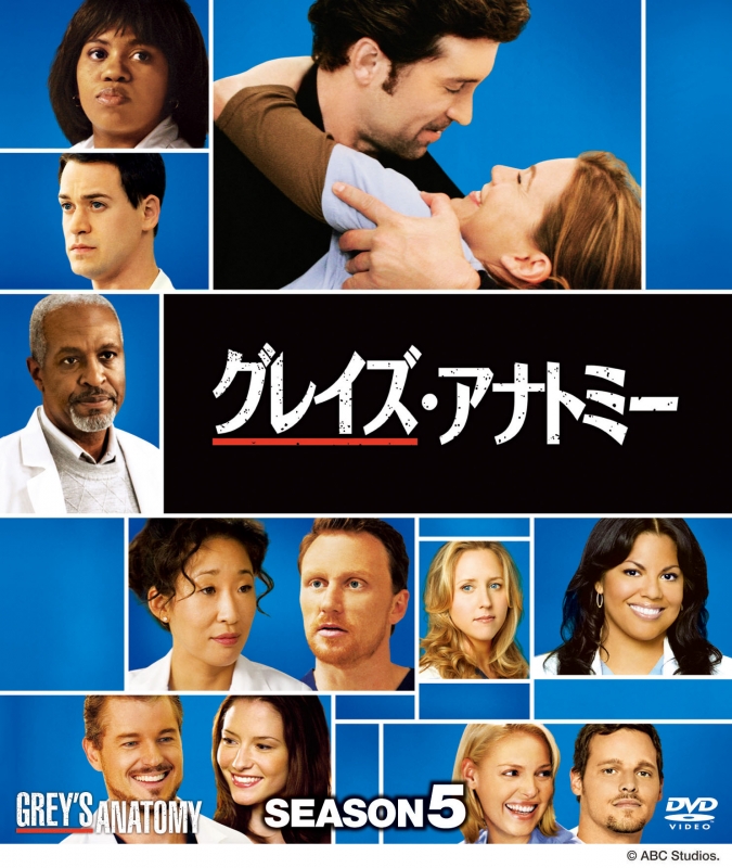 グレイズ・アナトミー シーズン6~11 コンパクトBOX DVD グレイズ・アナトミー シーズン6~11 コンパクトBOX DVD
