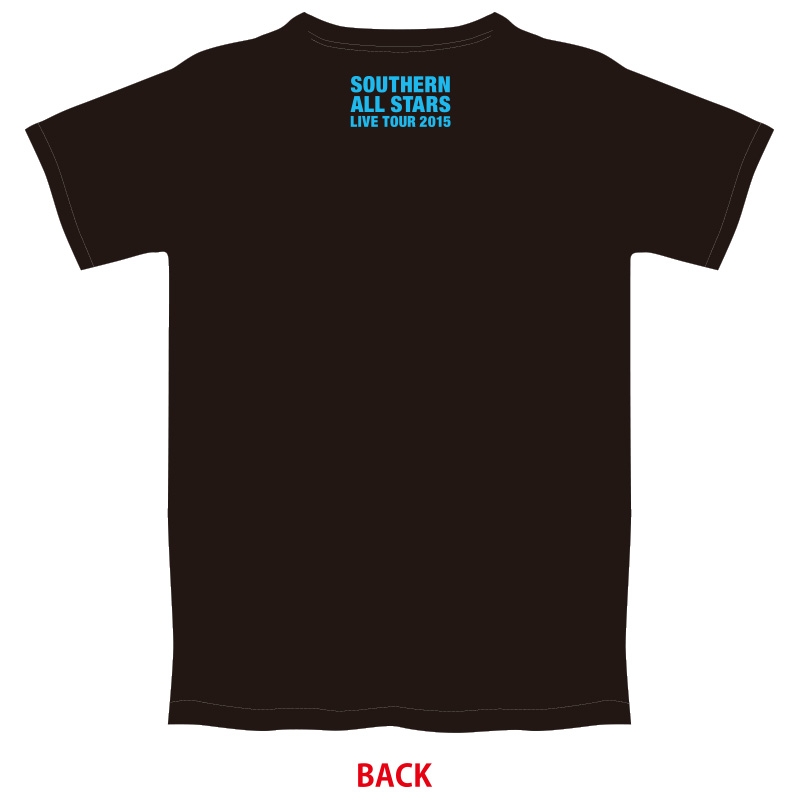 旅Tシャツ 黒【XL】/ サザンオールスターズ LIVE TOUR 2015