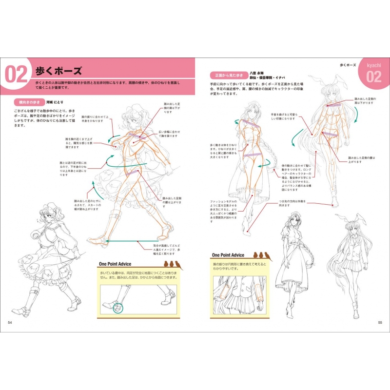 動きのあるポーズの描き方 東方project編 東方描技帖 玄光社mook