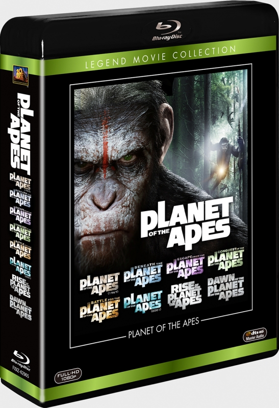 猿の惑星 ブルーレイコレクション＜8枚組＞ : 猿の惑星 | HMV&BOOKS 