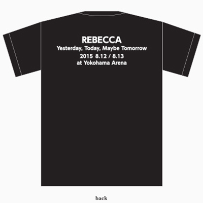 Tシャツ（ブラック）【L】/ REBECCA -Yesterday, Today, Maybe ...