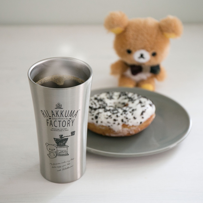 リラックマ おでかけリラックマ コーヒーショップのタンブラー