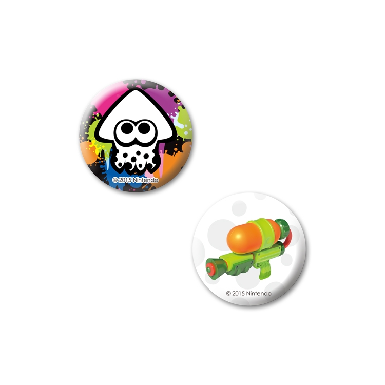スプラトゥーン 6個 纏め売り 缶バッジ 一番くじ 缶バッジ