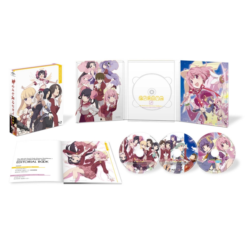 神のみぞ知るセカイ blu-ray box 1期\u00262期 女神篇セット