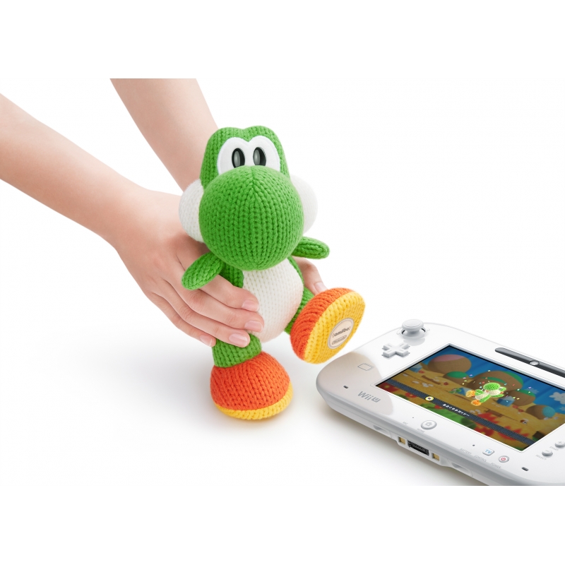 amiibo あみぐるみヨッシー ビッグ（ヨッシー ウールワールドシリーズ） : Game Accessory (amiibo) |  HMVu0026BOOKS online - NVLCYAAD