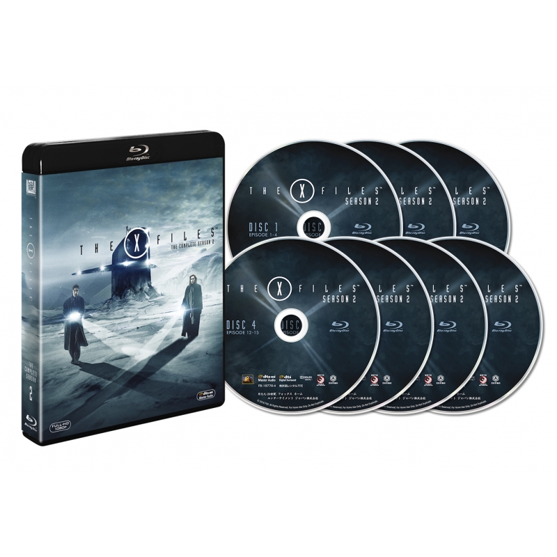 X-ファイル コレクターズブルーレイBOX(初回生産限定版)(Blu-ray Disc 