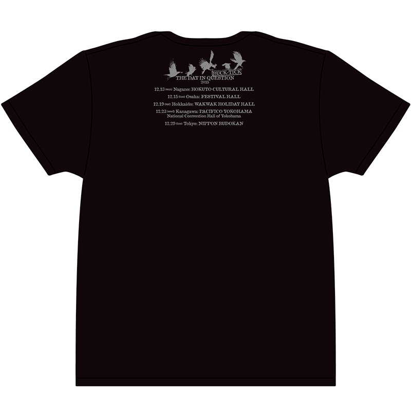 BUCK-TICK THE DAY IN QUESTION Tシャツ ロゴTシャツ【L】／ BUCK-TICK～THE DAY IN QUESTION～（3回目