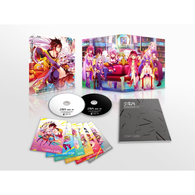ノーゲーム・ノーライフ 1期＆映画BluRay CD コミック グッズセット