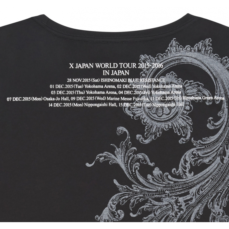 X Japan エックスジャパン 2015-2016ワールドツアーTシャツ XL Amazon.co.jp: X JAPAN WORLD TOUR 2015-2016 Tシャツ JE : おもちゃ
