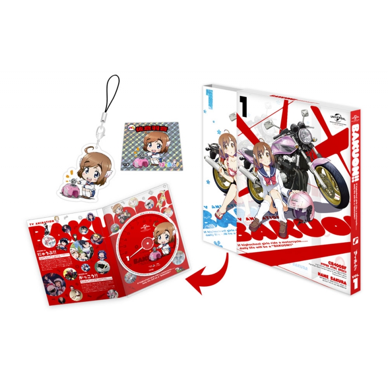 (未使用･未開封品)　ばくおん!! 第2巻(初回限定版)(おりもとみまな描き下ろし透明スリーブケース&amp;インナージャケット仕様) [Blu-ray] 0pbj0lf 81zEcHhmaqL.jpg