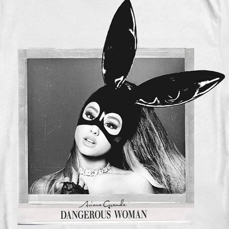 Dangerous Woman White Tee 【M】 : Ariana Grande | HMV&BOOKS online