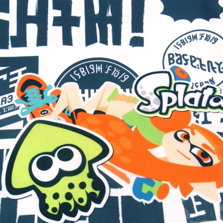 スプラトゥーン イカすカンバッジつきトートバッグ第二弾 グラフィティ 