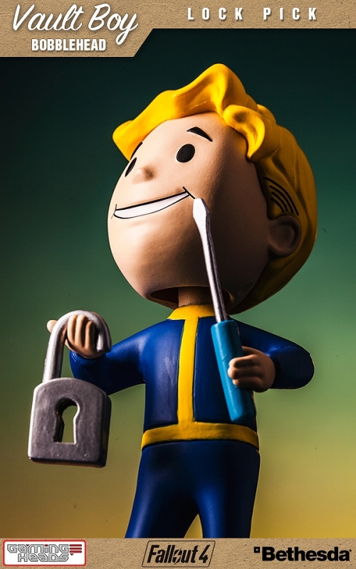 Fallout4 VaultBoy 111 BOBBLEHEAD Series1 (LOCK PICK) : Game