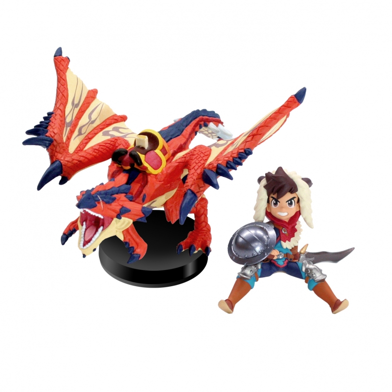 代引不可 新品 隻眼のリオレウス＆ライダー(女の子) amiibo アミーボ