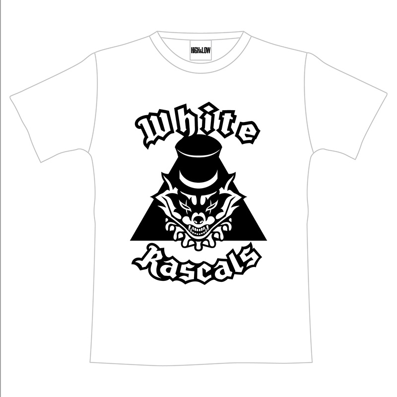 White Rascals Tシャツ【M】 : HiGH&LOW | HMV&BOOKS online - HILOW24372M