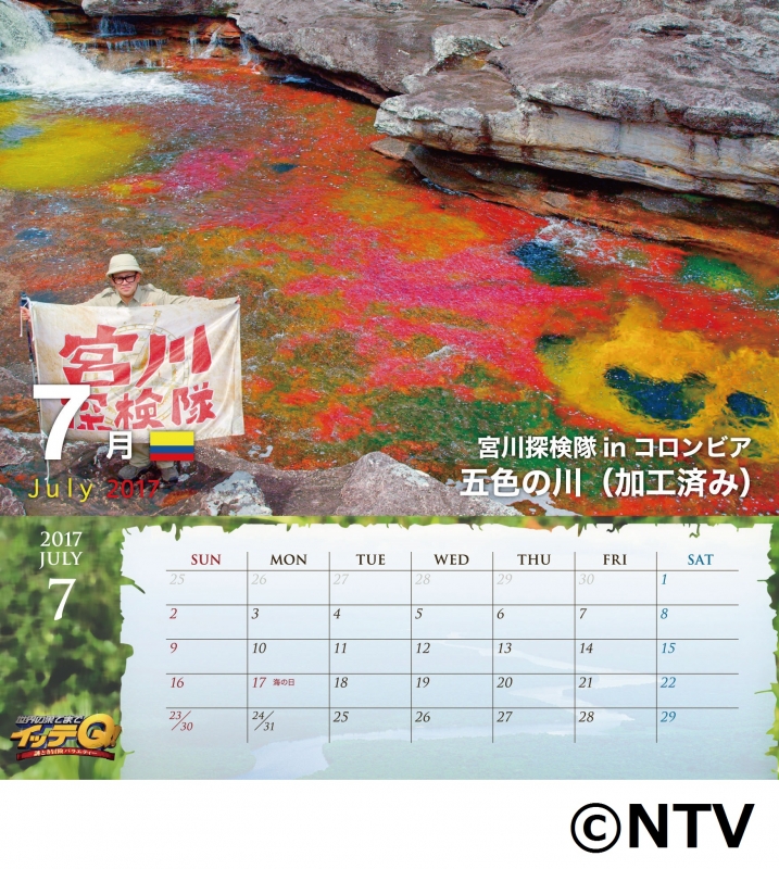 イッテq! カレンダー2017 卓上タイプ