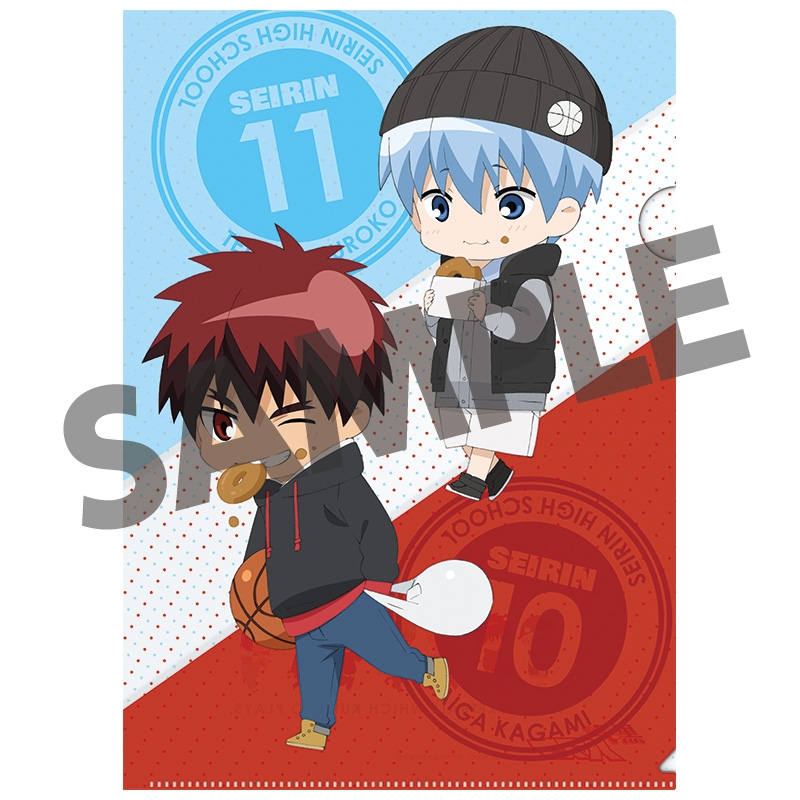 希少　限定品　黒バス 黒子のバスケ　クロコーゼット クリアファイル　コンプリート クリアファイルセット【ローソン限定】 : 黒子のバスケ | Loppi