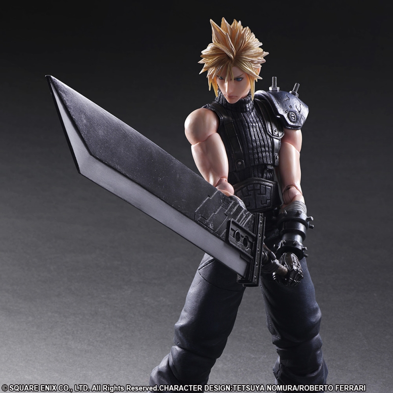 FINAL FANTASY VII REMAKE PLAY ARTS改 No.1 クラウド・スト