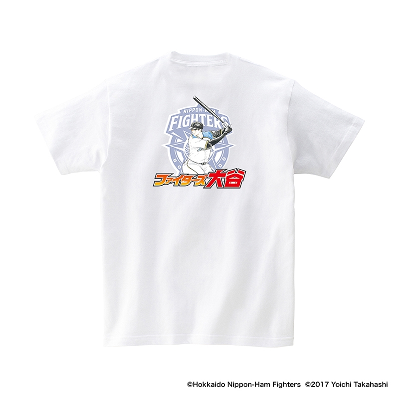 Tシャツ(背番号なし)白/M｜大谷翔平 × 高橋陽一 コラボグッズ