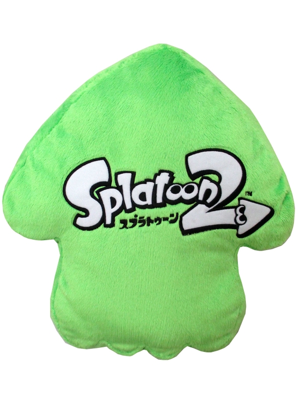 Splatoon2 クッション イカ(ネオングリーン) : Splatoon（スプラ 