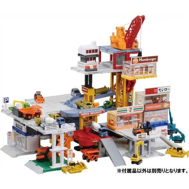 トミカタウンビルドシティ パワークレーン建設現場 | HMV&BOOKS online