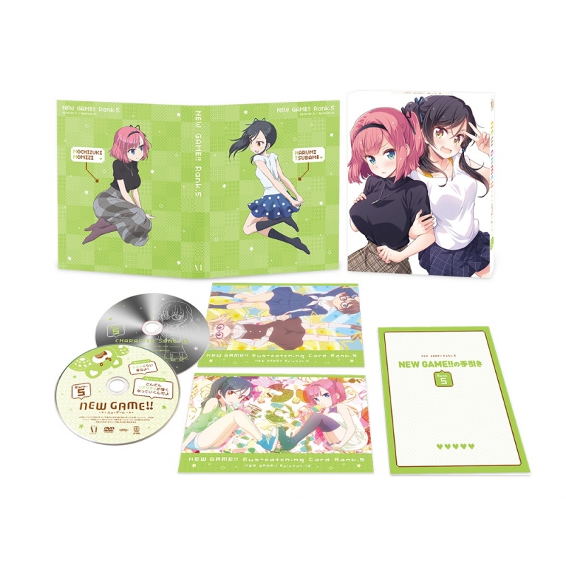 NEW GAME!! Rank.5【DVD】 : NEW GAME! | HMVu0026BOOKS online - ZMBZ-11415