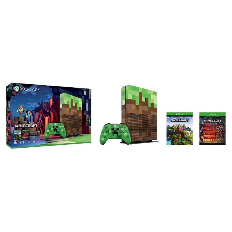 Xbox One S 1TB Minecraft リミテッド エディション : Game Hard | HMVBOOKS online -  23C00017