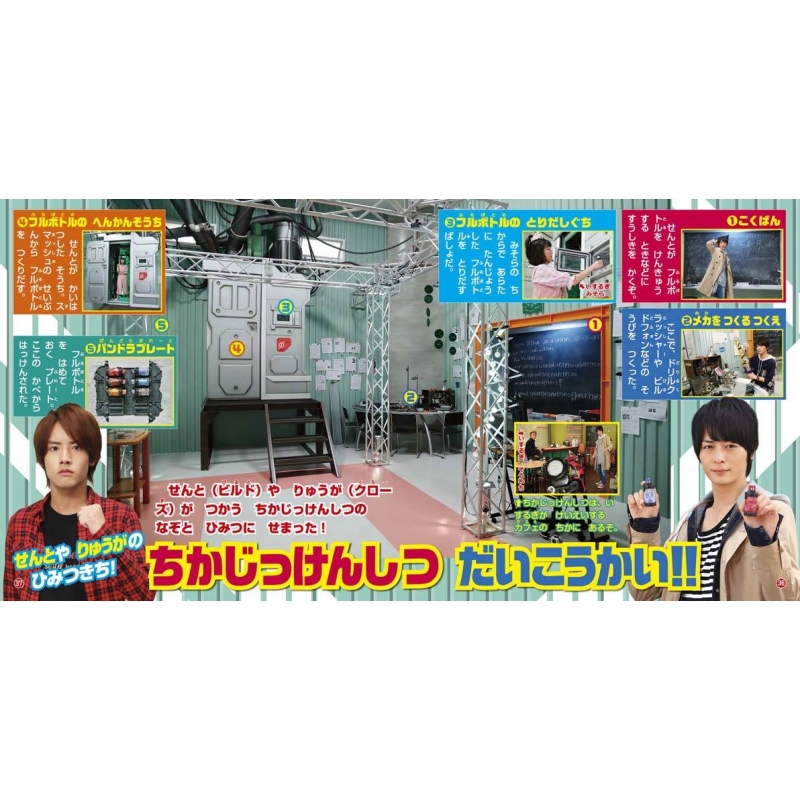 Hmv店舗在庫一覧 仮面ライダービルド ベストマッチ フルボトル だいひゃっか 講談社テレビ絵本 Hmv Books Online