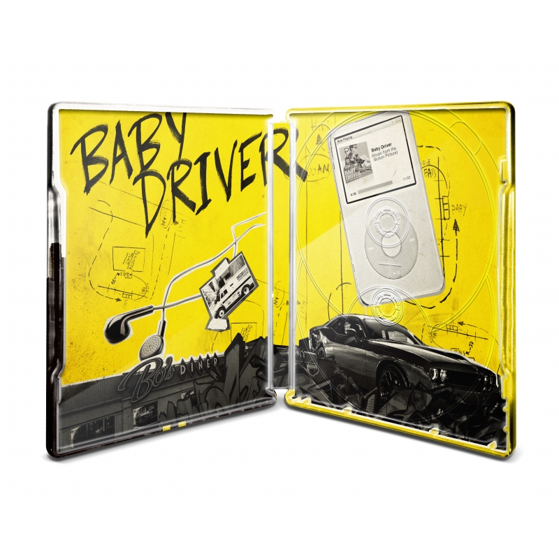 Baby Driver Steelbook Blu-ray