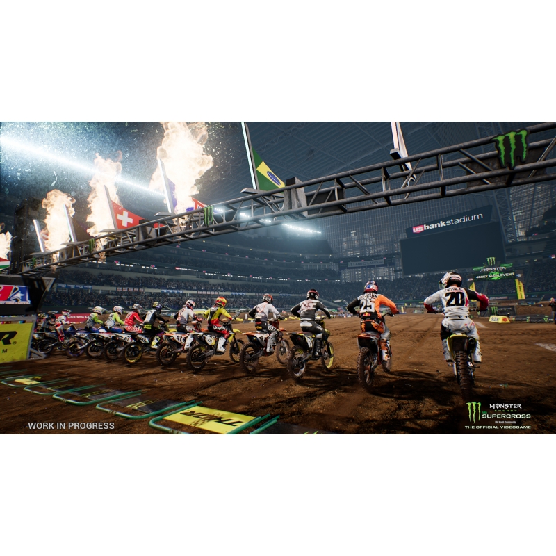 Nintendo Switch】Monster Energy Supercross -The Official Videogame