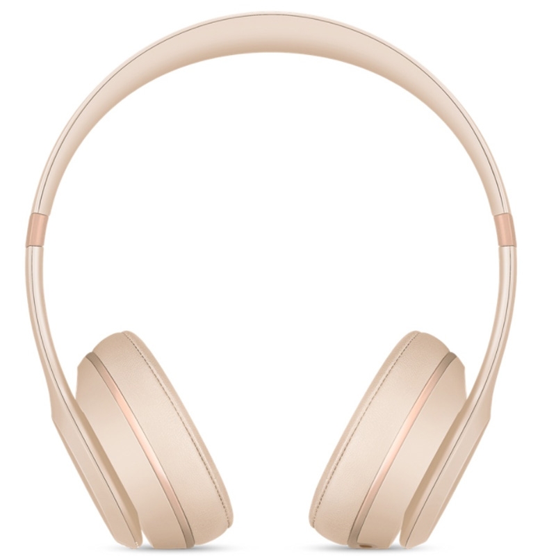 Beats Solo3 Wirelessオンイヤーヘッドフォン マットゴールド Apple 