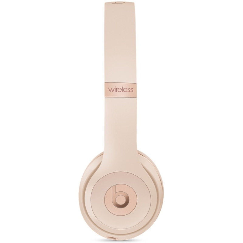 Beats Solo3 Wirelessオンイヤーヘッドフォン マットゴールド Apple