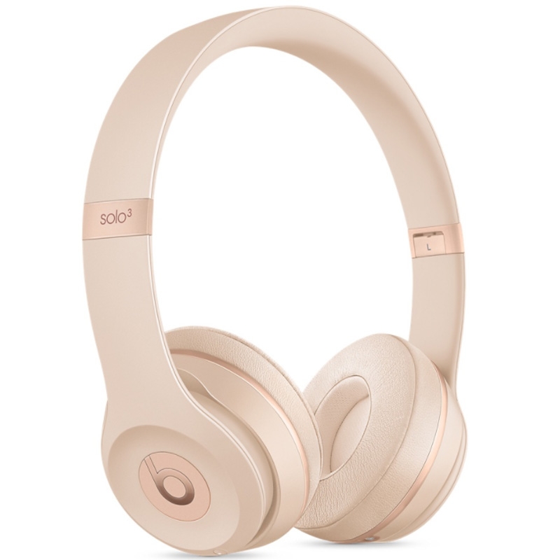 Beats Solo3 Wirelessオンイヤーヘッドフォン マットゴールド Apple 