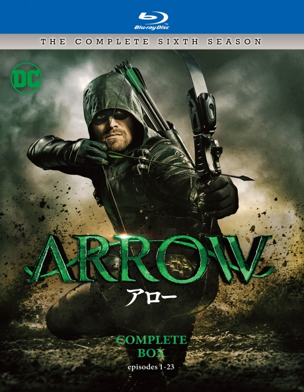 arrow　ファイナルシーズン　シーズン1〜6　＋　Blu-ray　ブルーレイ-